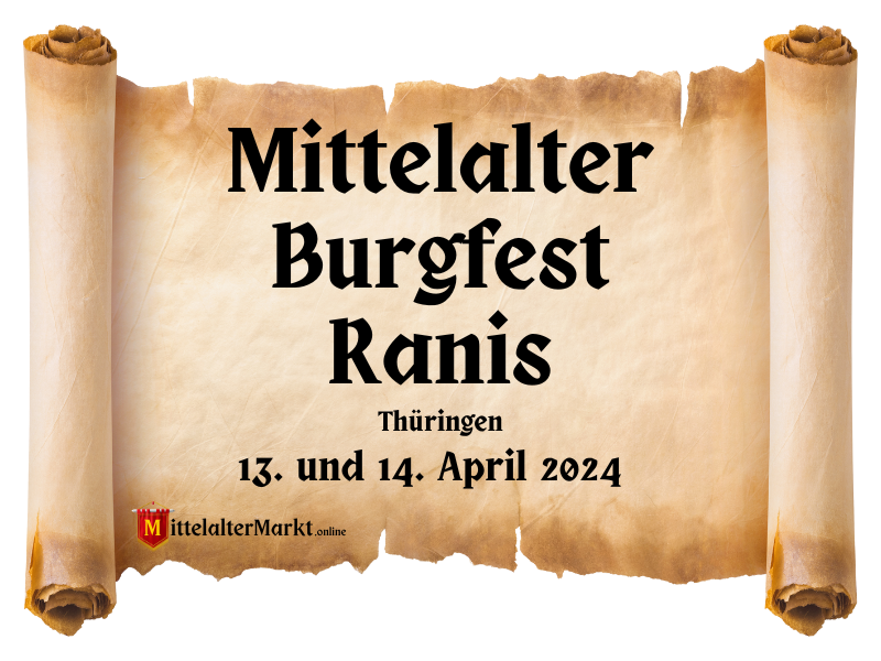 Mittelalter-Burgfest Ranis (TH) 2024