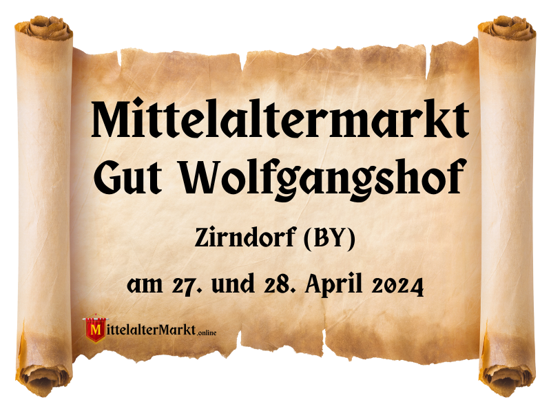 Mittelaltermarkt Gut Wolfgangshof in Zirndorf (BY) 2024