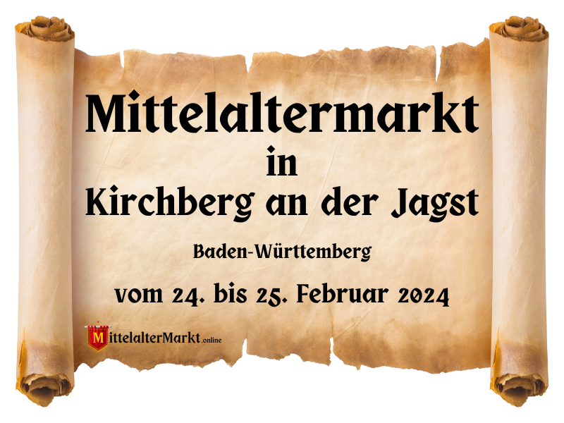 Mittelaltermarkt in Kirchberg an der Jagst (BW) 2024