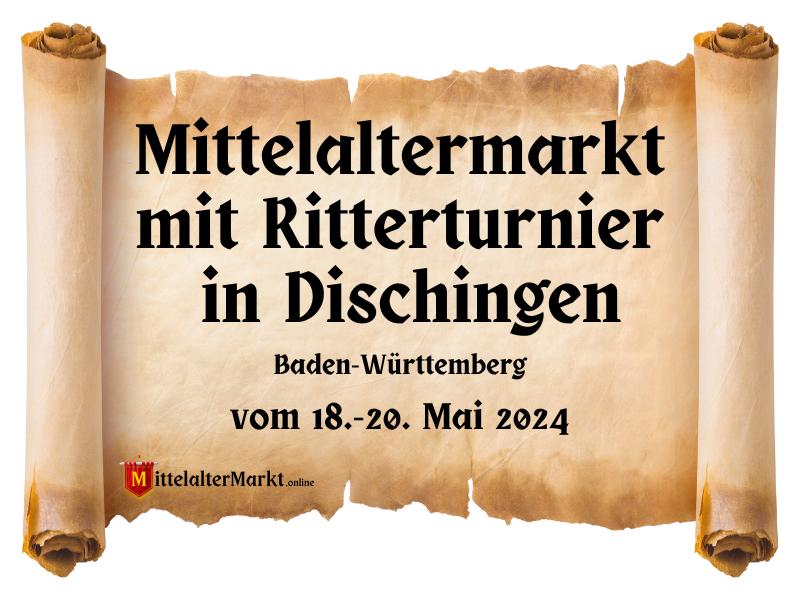 Mittelaltermarkt mit Ritterturnier auf der Burg Katzenstein in Dischingen (BW) 2024