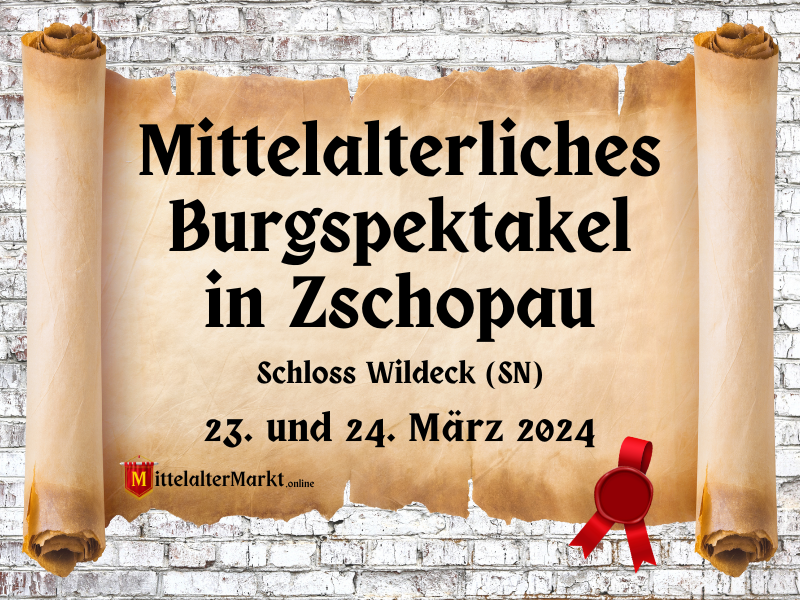 Mittelalterliches Burgspektakel in Zschopau (SN) 2024