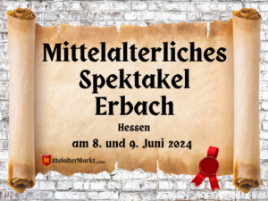 Mittelalterliches Spektakel Erbach (HE) 2024