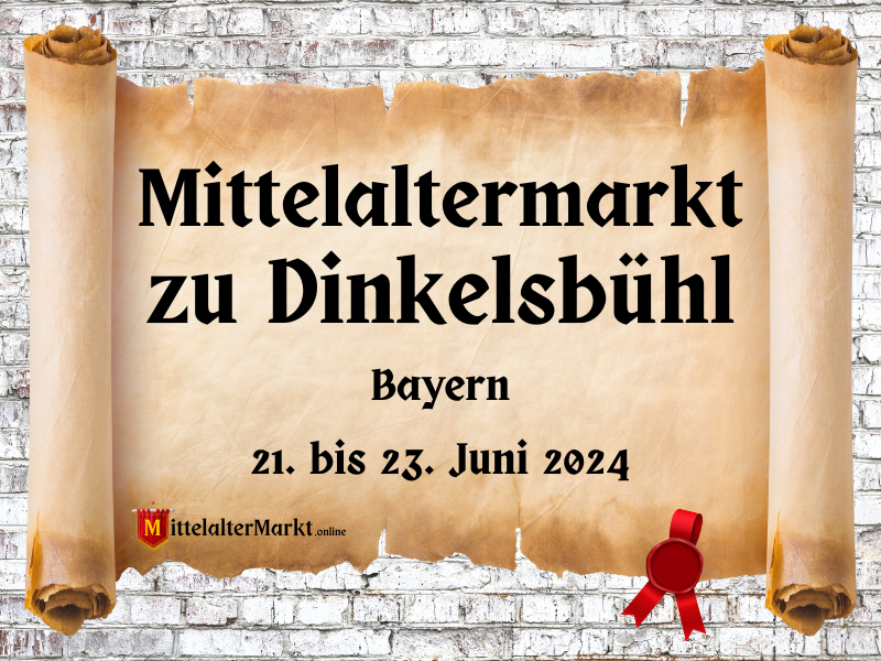 Mittelaltermarkt zu Dinkelsbühl (BY) 2024