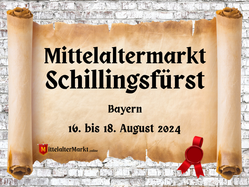 Mittelaltermarkt zu Schillingsfürst (BY) 2024