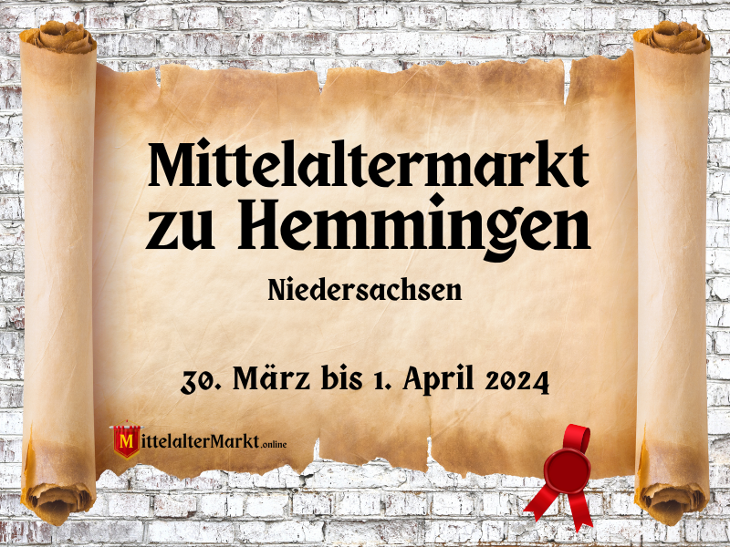 11. Mittelaltermarkt zu Hemmingen (NI) 2024