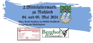 2. Mittelaltermarkt zu Nußloch (BW) 2024