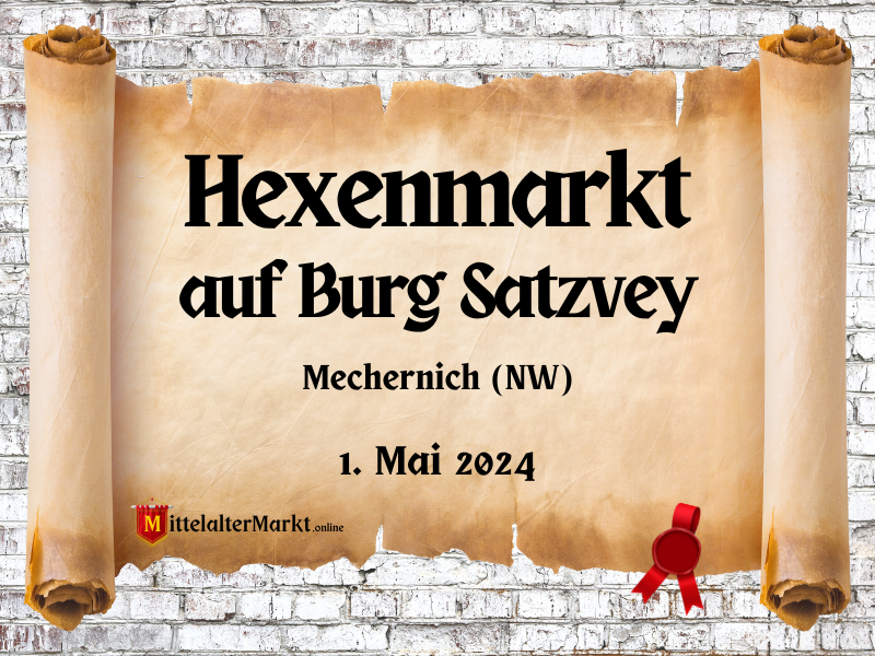 Hexenmarkt auf Burg Satzvey (NW) 2024