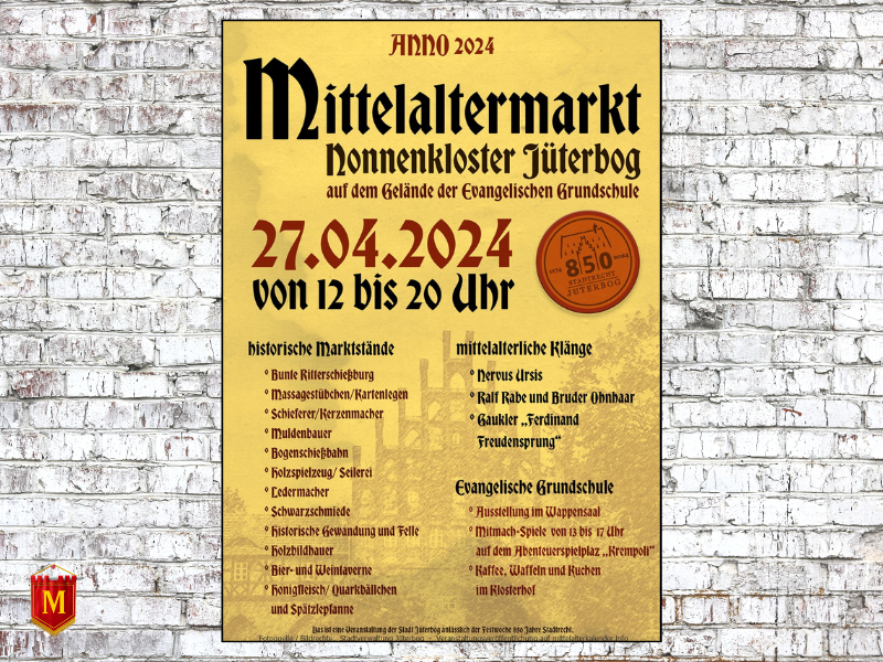 Mittelaltermarkt Jüterbog (BB) 2024