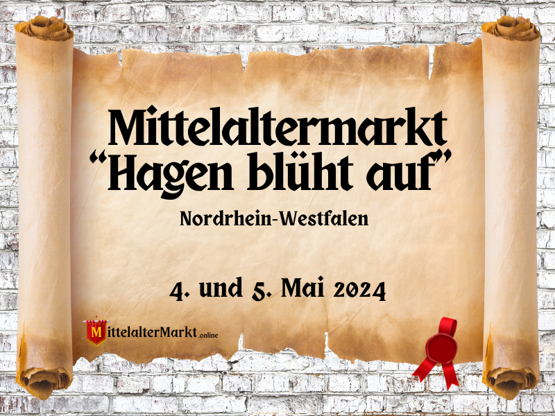 Mittelaltermarkt zu Hagen blüht auf (NW) 2024