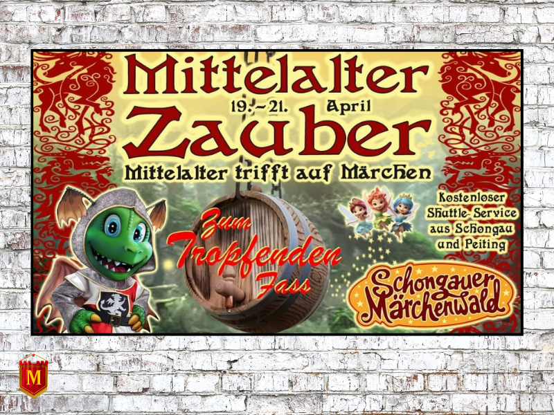 Mittelalterzauber-Mittelalter trifft auf Märchen in Schongau (BY) 2024