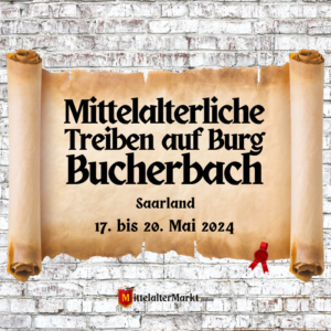 17. Mittelalterliche Treiben auf Burg Bucherbach 2024