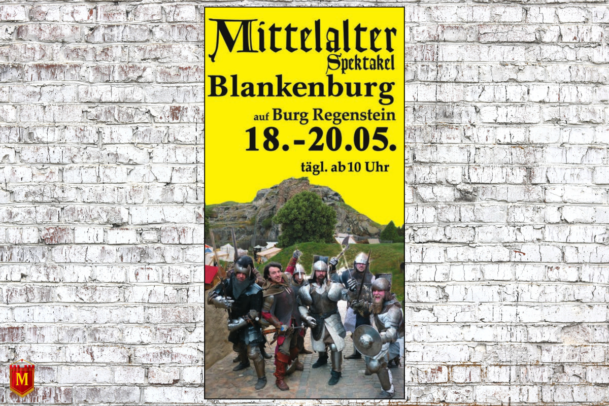 14. Mittelalterspektakel auf Burg Regenstein in Blankenburg 2024