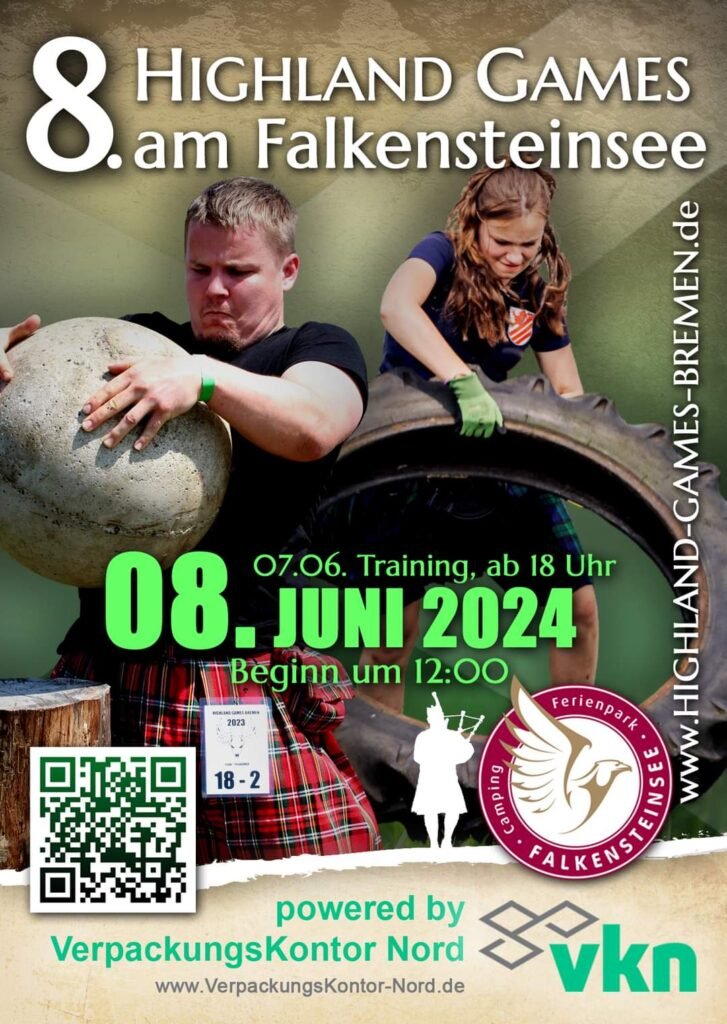8. Highland Games am Falkensteinsee