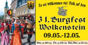 31. Burgfest auf Schloss Wolkenstein 2024
