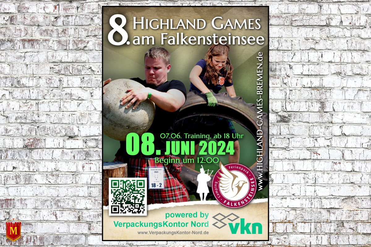 8. Highland Games am Falkensteinsee