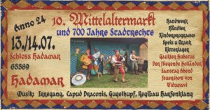 10. Mittelaltermarkt zur 700-Jahr-Feier Hadamar