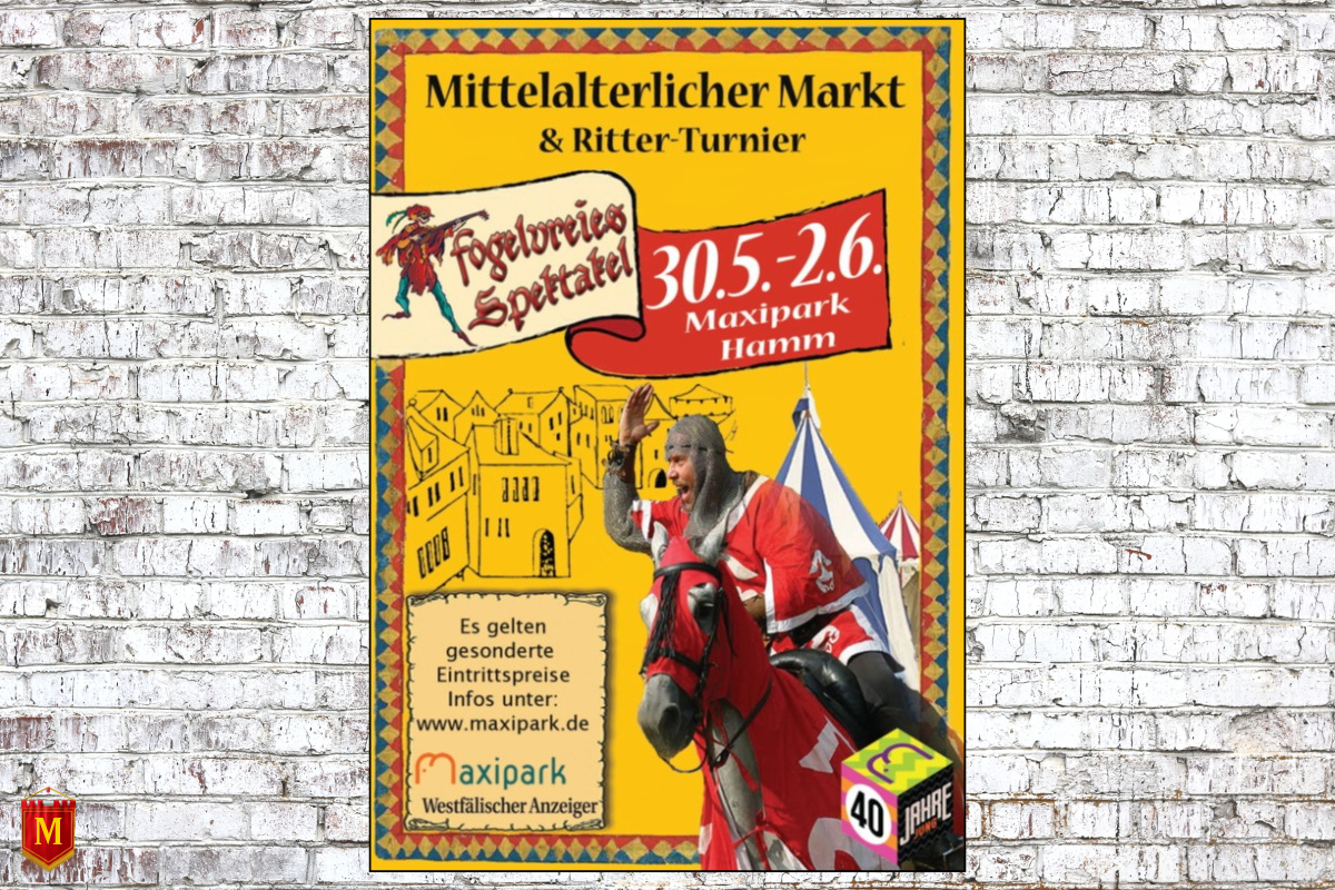 Mittelalterlicher Markt im Maxipark 2024