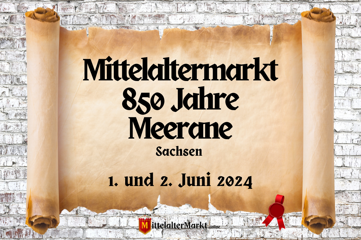 Mittelaltermarkt 850 Jahre Meerane