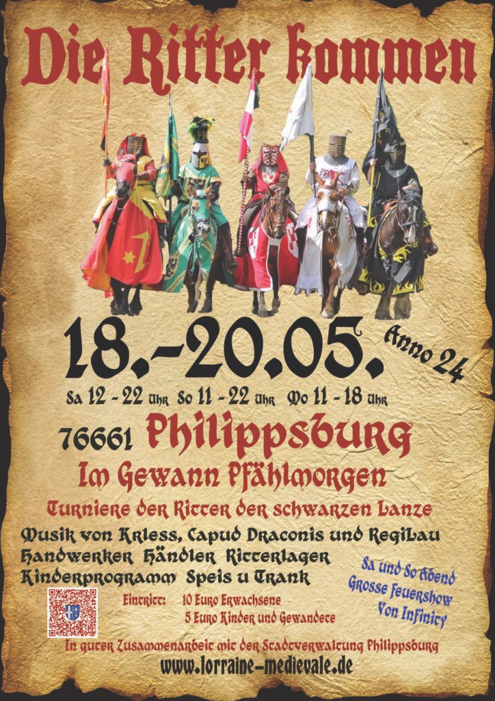 Mittelaltermarkt zu Pfingsten in Philippsburg 2024