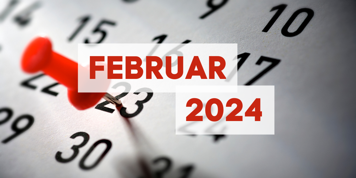 Veranstaltungen im Februar 2024