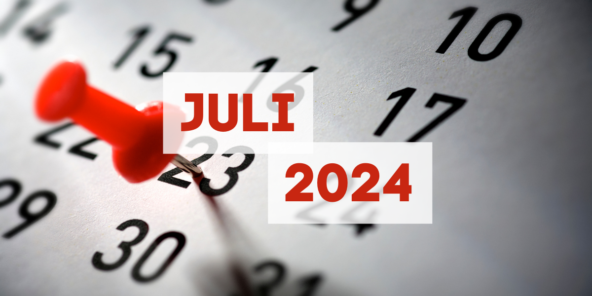Veranstaltungen im Juli 2024