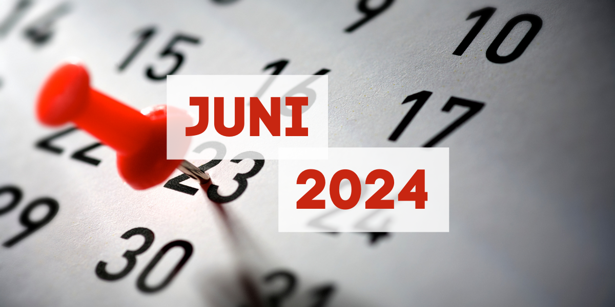 Veranstaltungen im Juni 2024