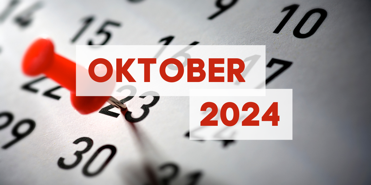 Veranstaltungen im Oktober 2024