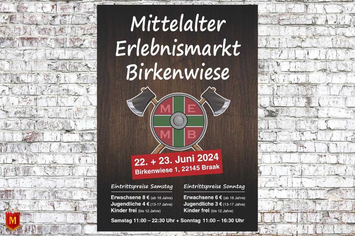 2. Mittelalter Erlebnismarkt Birkenwiese 2024