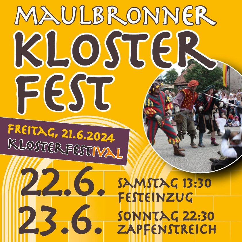 Maulbronner Klosterfest 2024