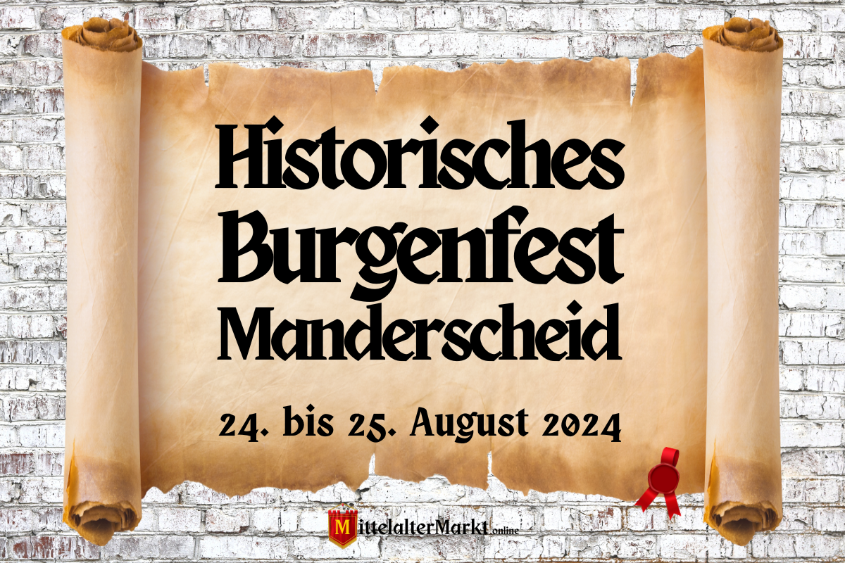 Historisches Burgenfest Manderscheid 2024
