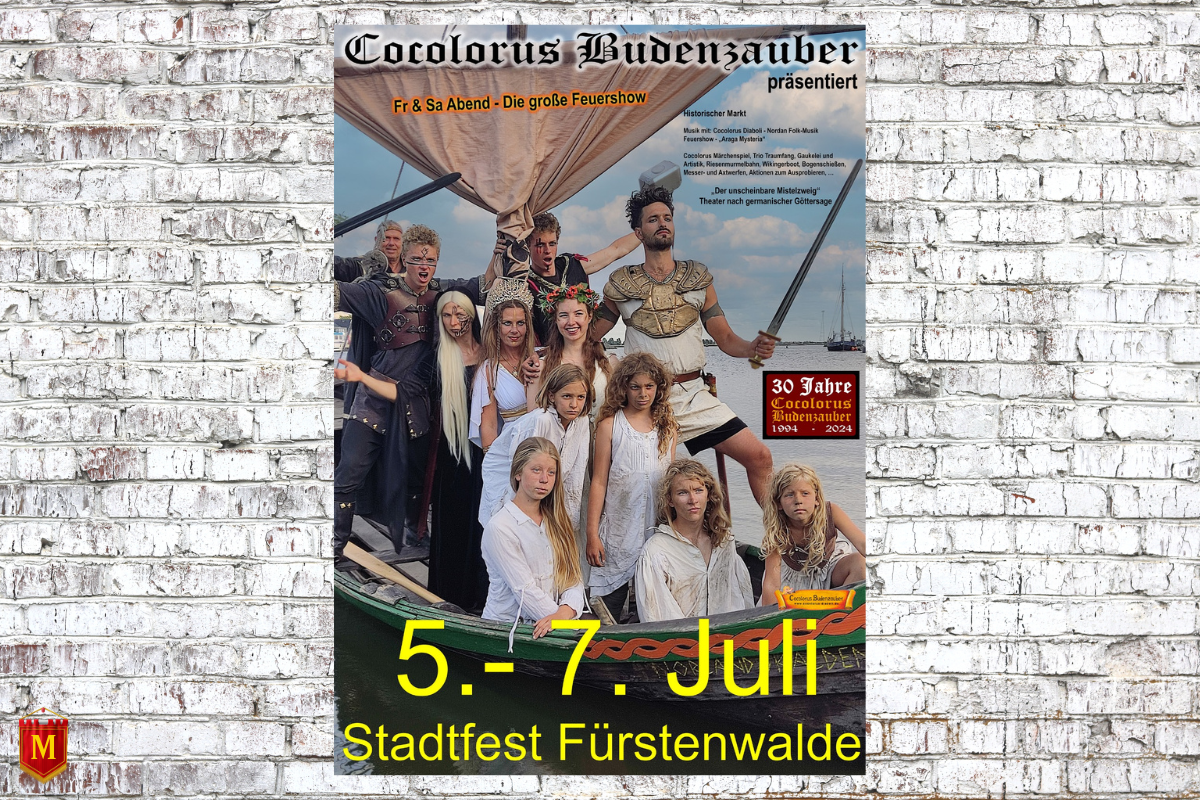Mittelalter-Festival zum Stadtfest Fürstenwalde 2024