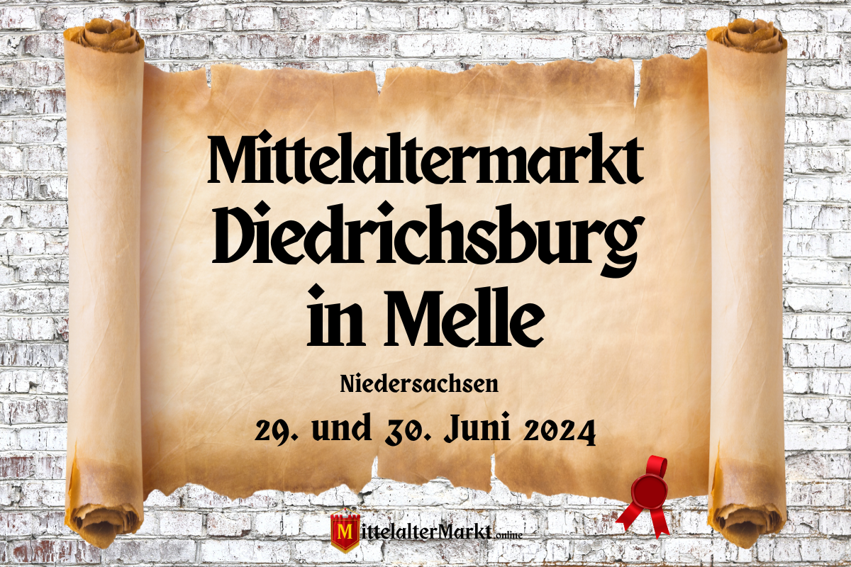 Mittelaltermarkt an der Diedrichsburg in Melle 2024