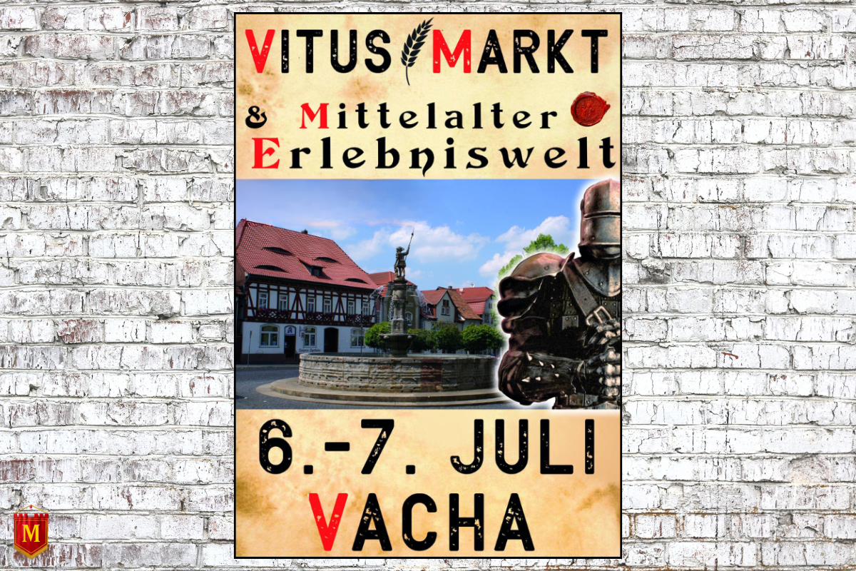 Vitusmarkt Vacha mit Mittelaltermarkt 2024