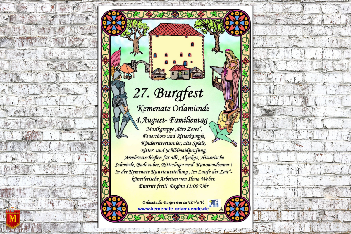 27. Burgfest Kemenate Orlamünde