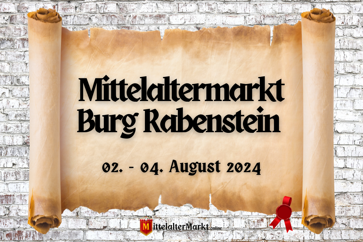 Mittelaltermarkt auf Burg Rabenstein 2024