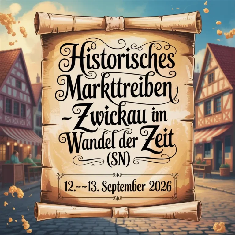 Historisches Markttreiben – Zwickau im Wandel der Zeit (SN) 2026