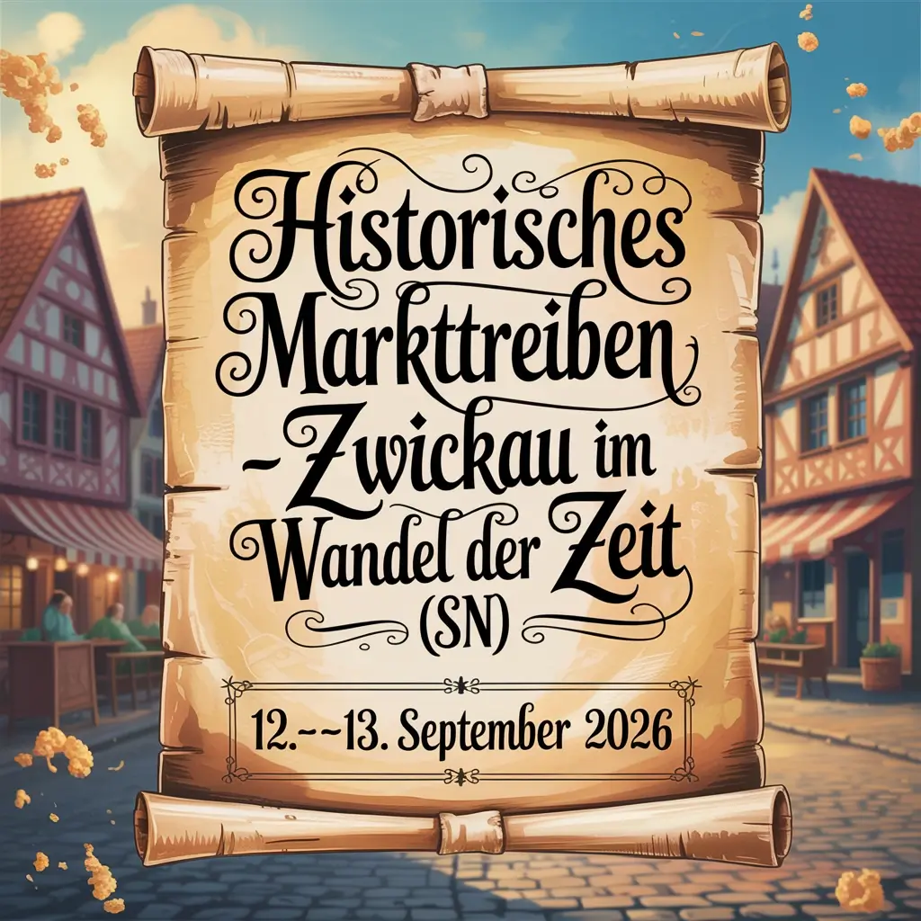 Historisches Markttreiben – Zwickau im Wandel der Zeit (SN) 2026