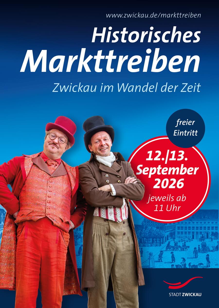 Historisches Markttreiben – Zwickau im Wandel der Zeit (SN) 2026