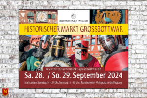17. Historischer Markt Großbottwar