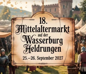 18. Mittelaltermarkt auf der Wasserburg Heldrungen 2027