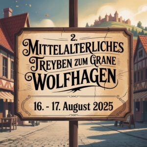 2. Mittelalterliches Treyben zum Grane Wolfhagen 2025