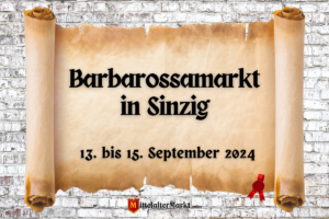 21. Barbarossamarkt in Sinzig