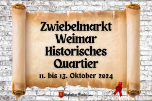 371. Zwiebelmarkt Weimar - Historisches Quartier