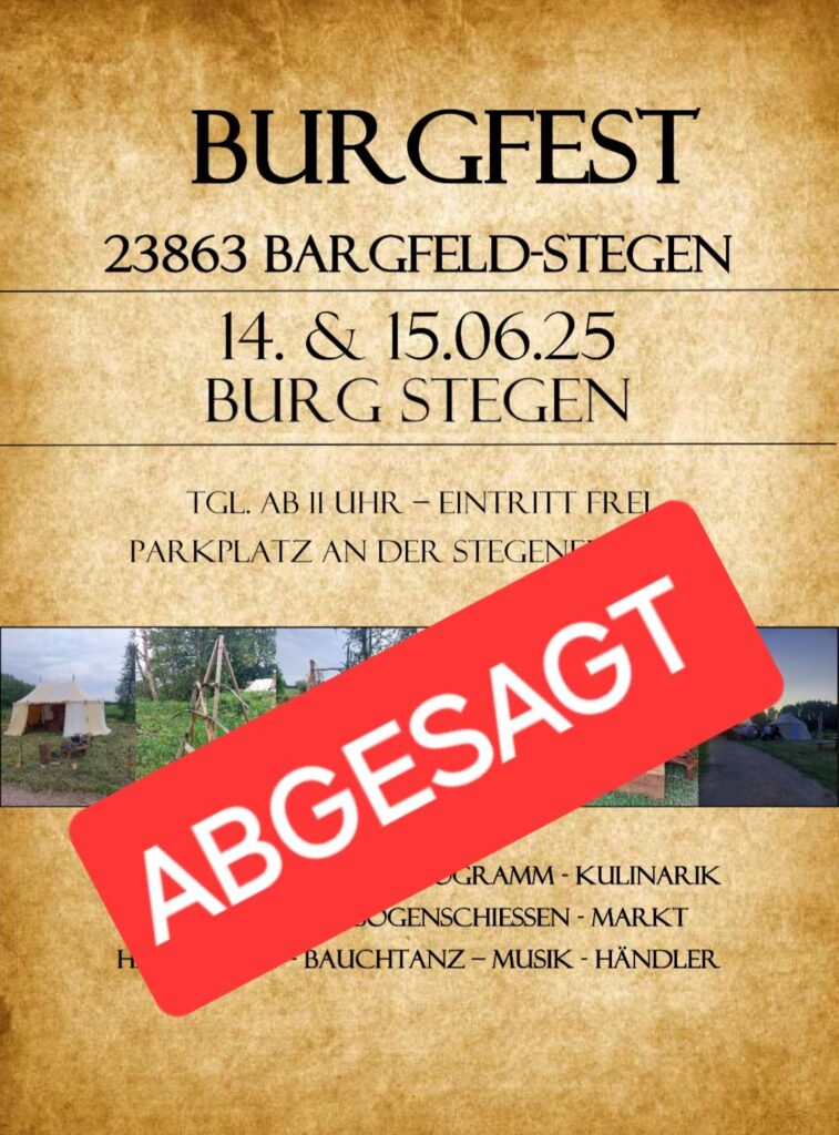 Burgfest Bargfeld-Stegen 2025