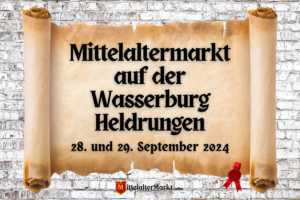 Mittelaltermarkt auf der Wasserburg Heldrungen 2024