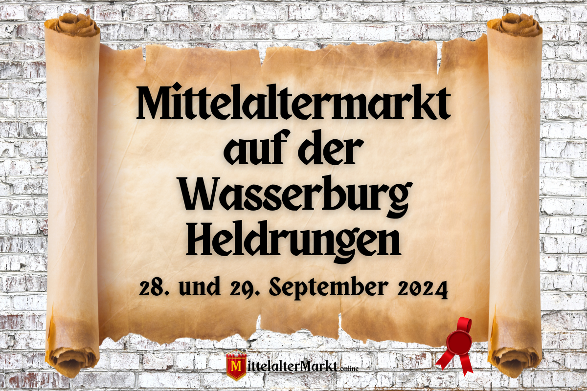 Mittelaltermarkt auf der Wasserburg Heldrungen 2024