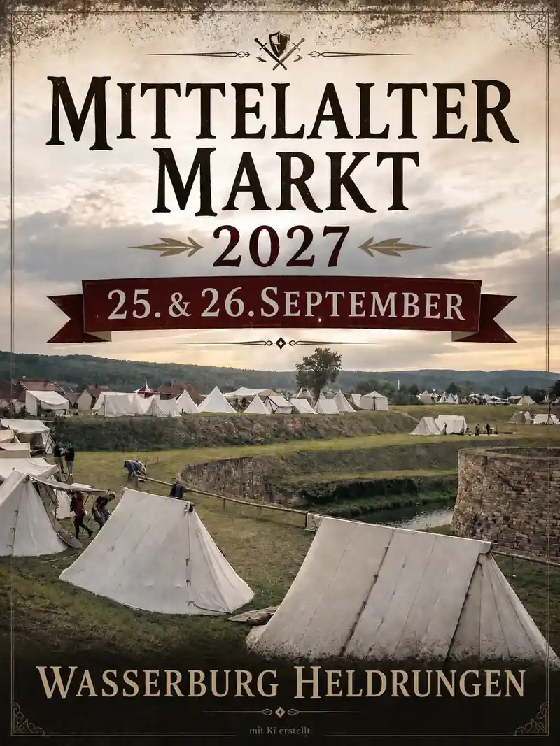 18. Mittelaltermarkt auf der Wasserburg Heldrungen 2027