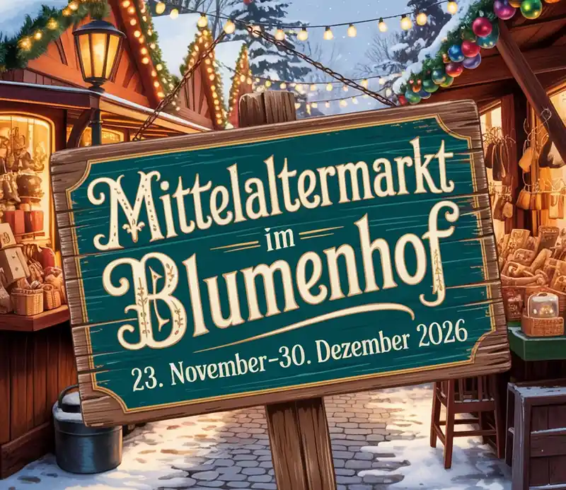 13. Mittelaltermarkt im Blumenhof 2026