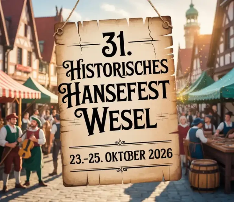 31. Historisches Hansefest in Wesel 2026