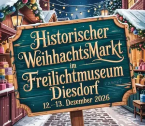 Historischer Weihnachtsmarkt im Freilichtmuseum Diesdorf 2026
